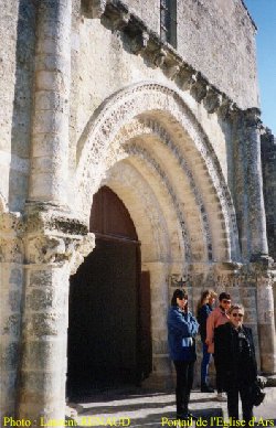 Portail de l'Eglise d'Ars