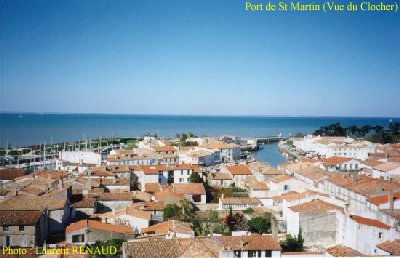 Port de St Martin vu du Clocher